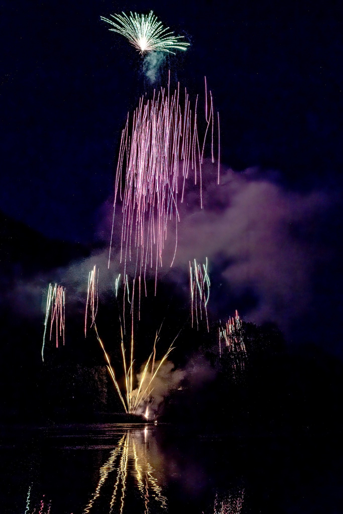 Feux d'artifice .