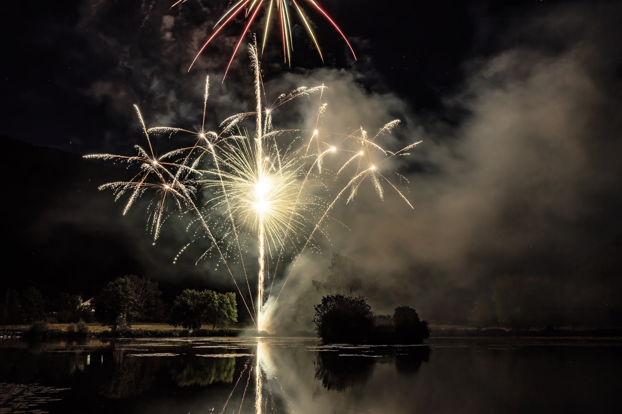 Feux d'artifice .
