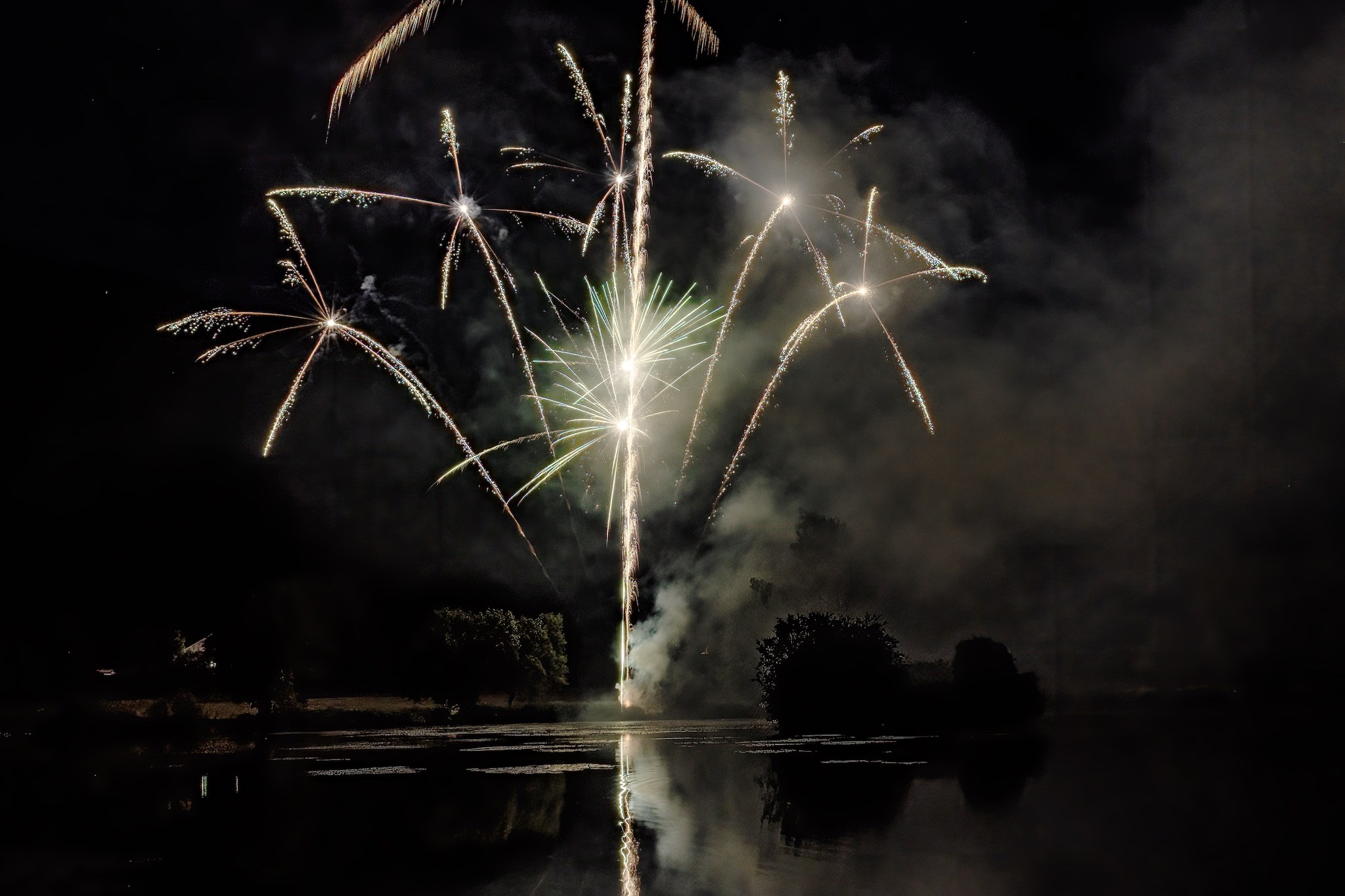 Feux d'artifice .