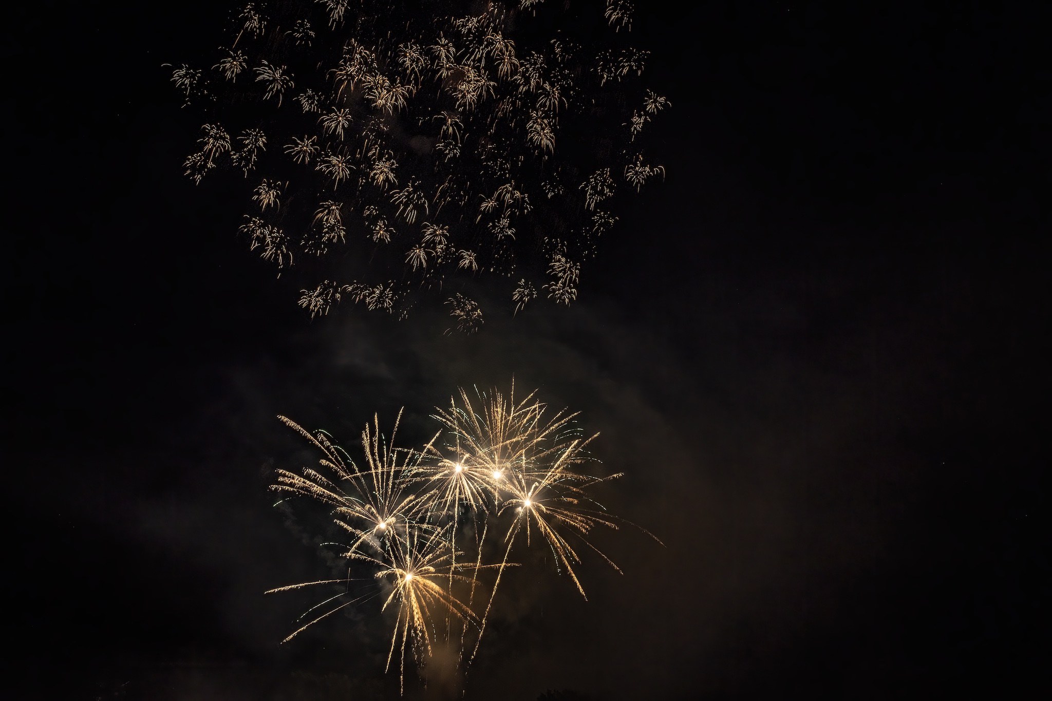 Feux d'artifice .