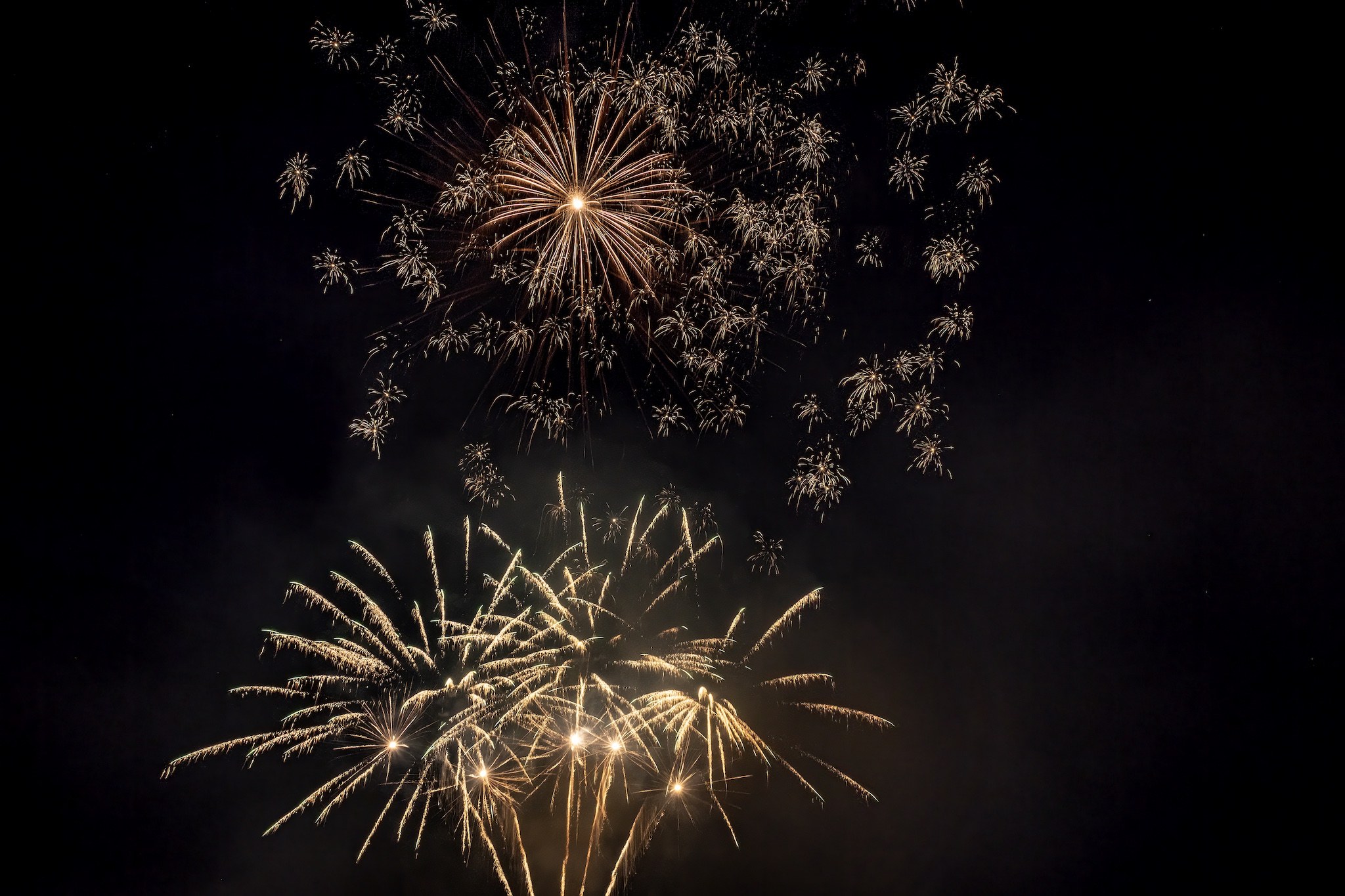 Feux d'artifice .