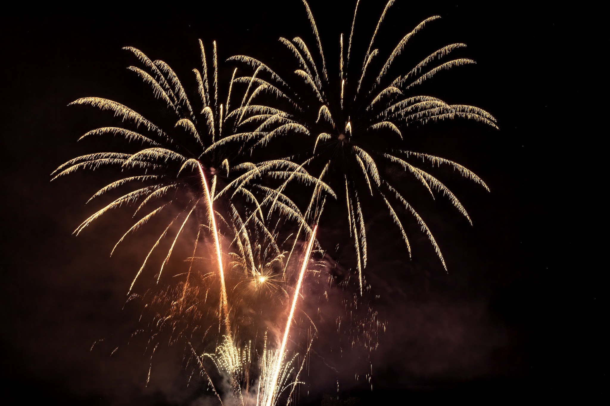 Feux d'artifice .