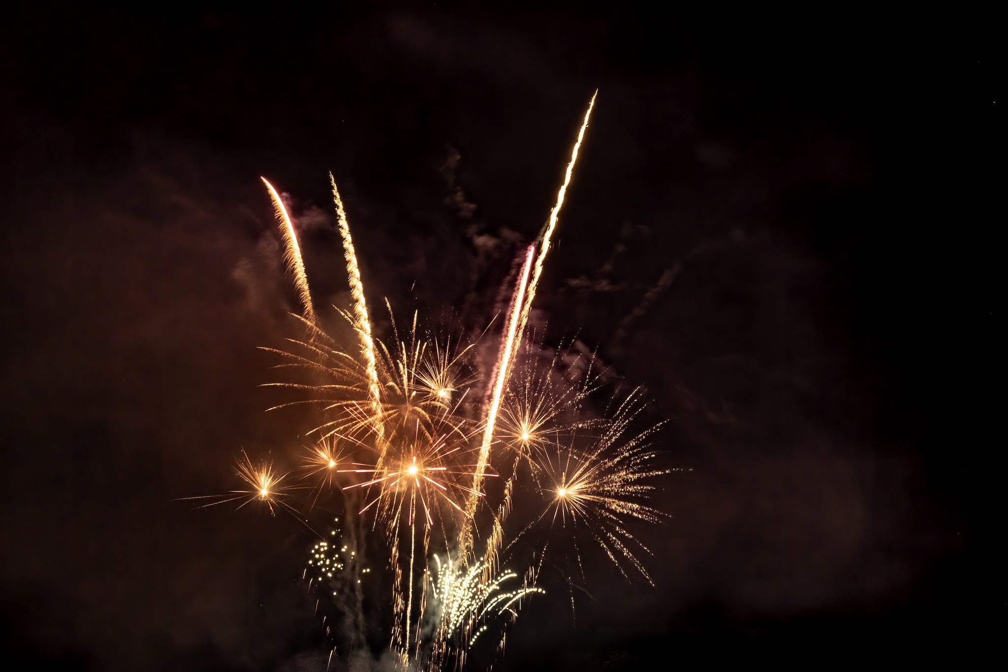Feux d'artifice .
