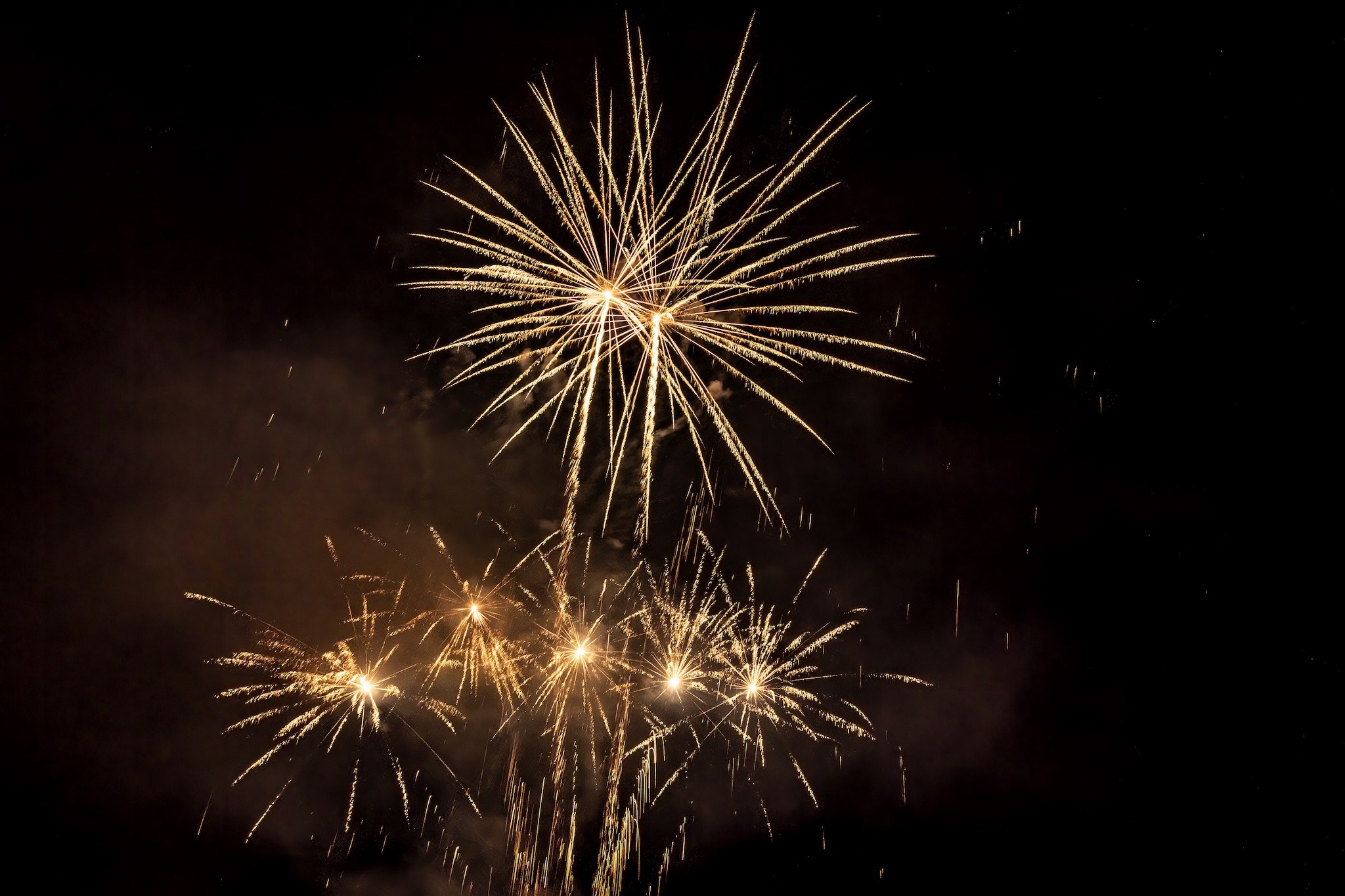 Feux d'artifice .