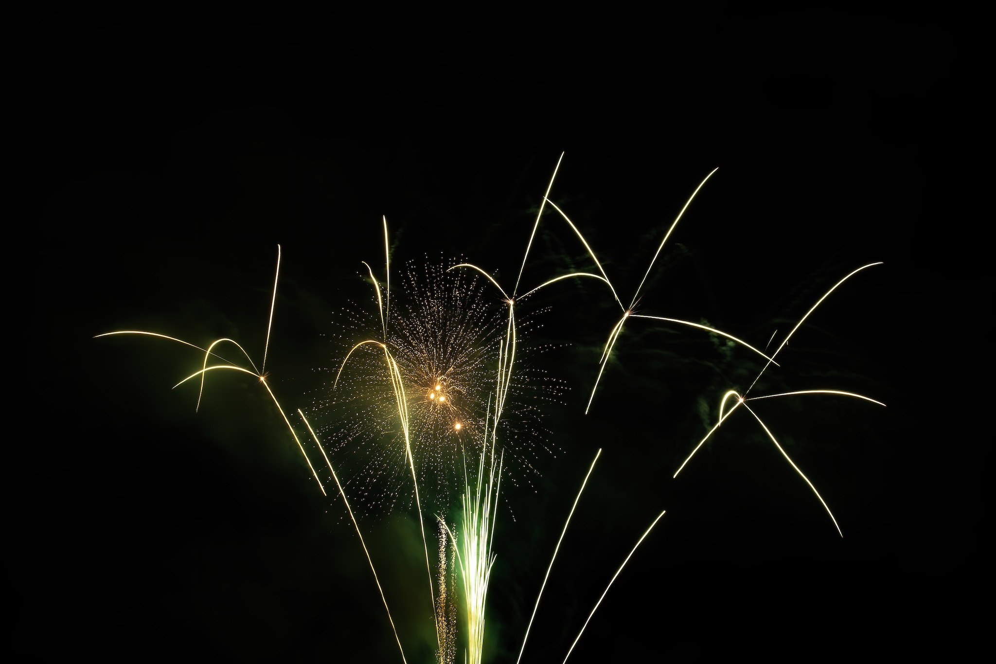 Feux d'artifice .