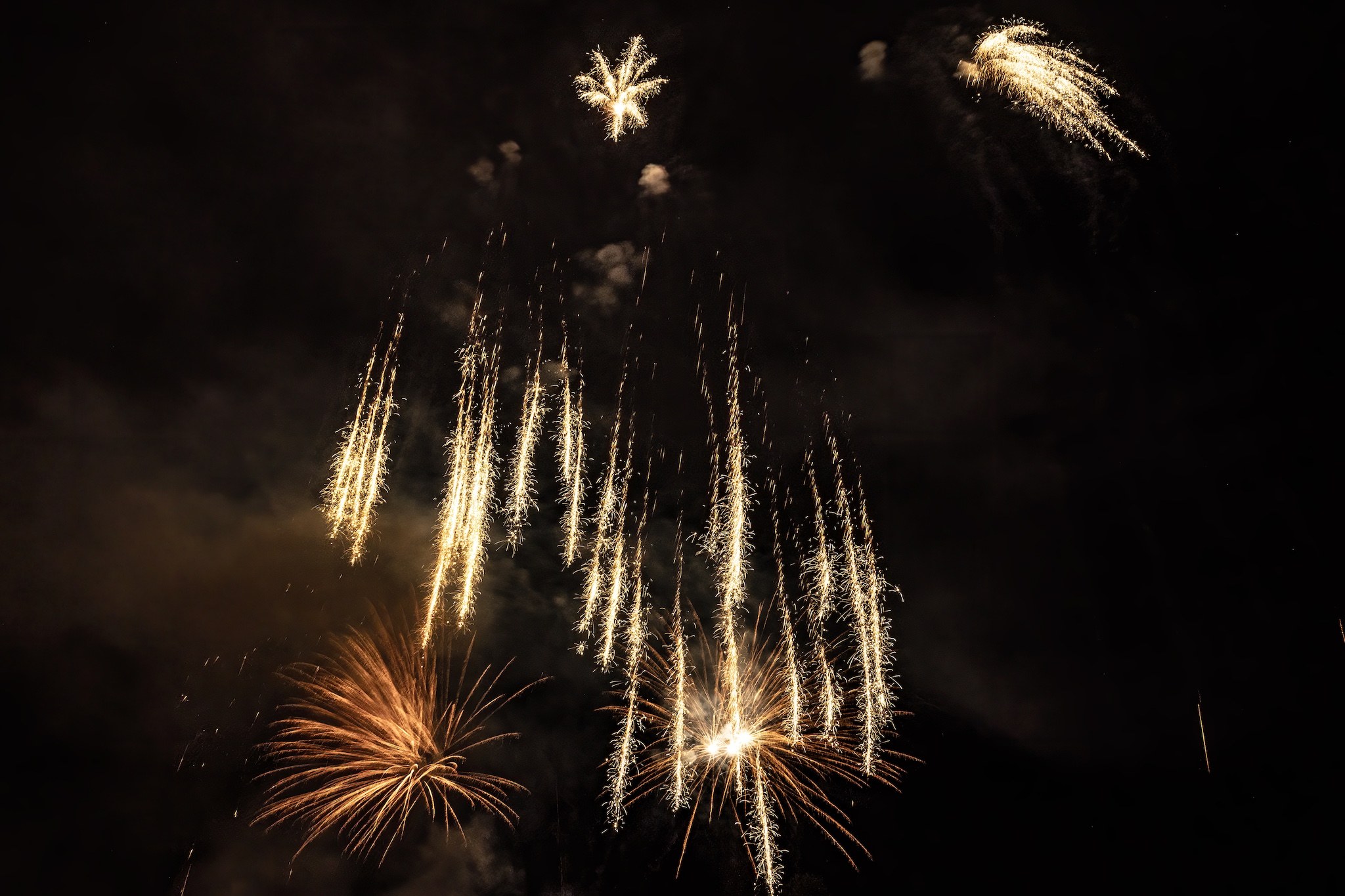 Feux d'artifice .