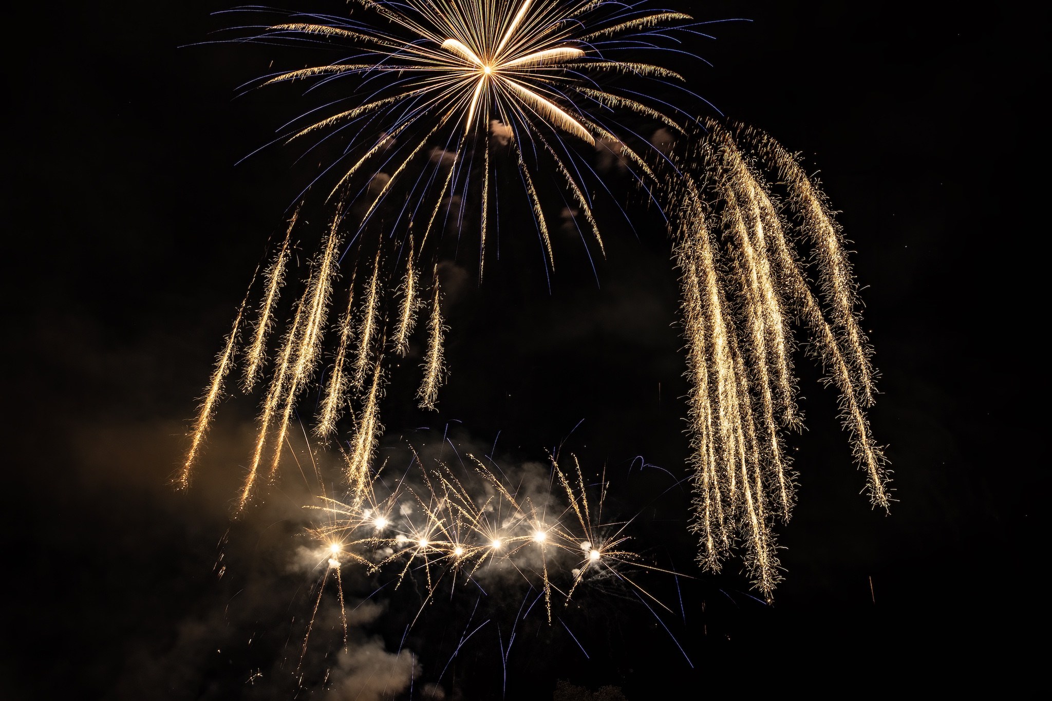 Feux d'artifice .