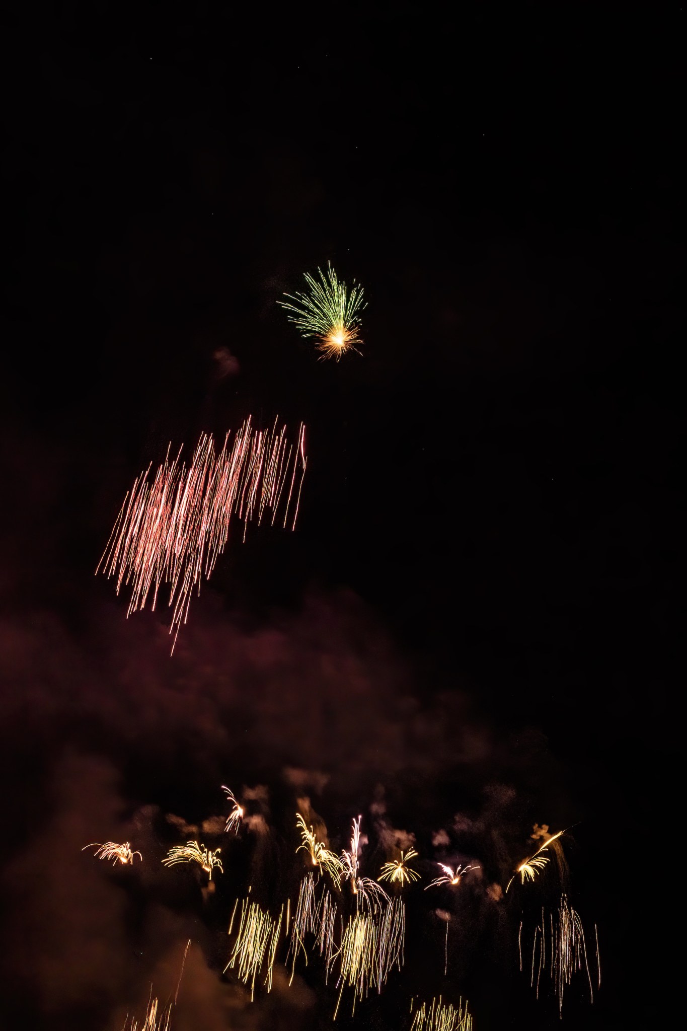 Feux d'artifice .