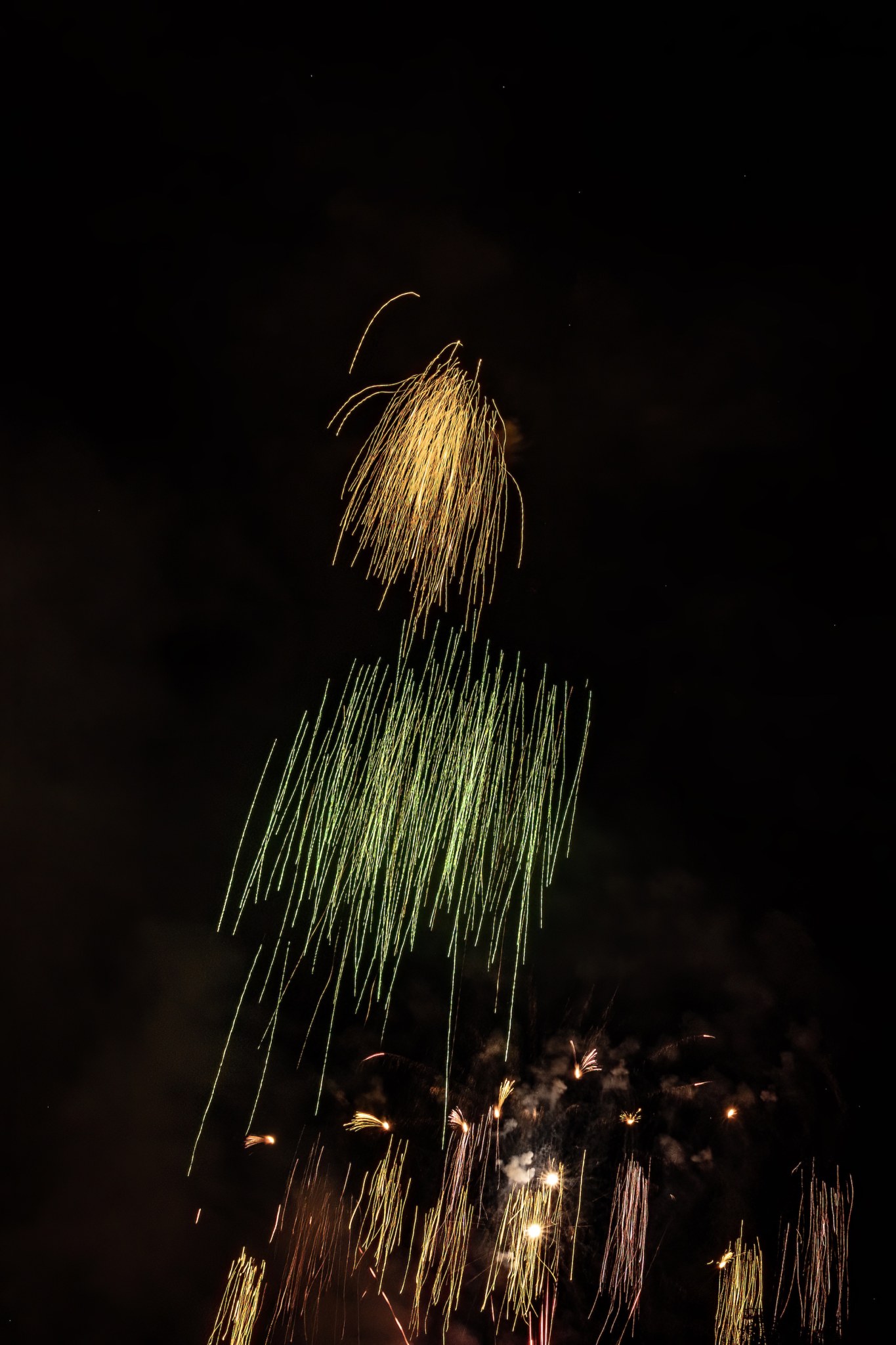 Feux d'artifice .
