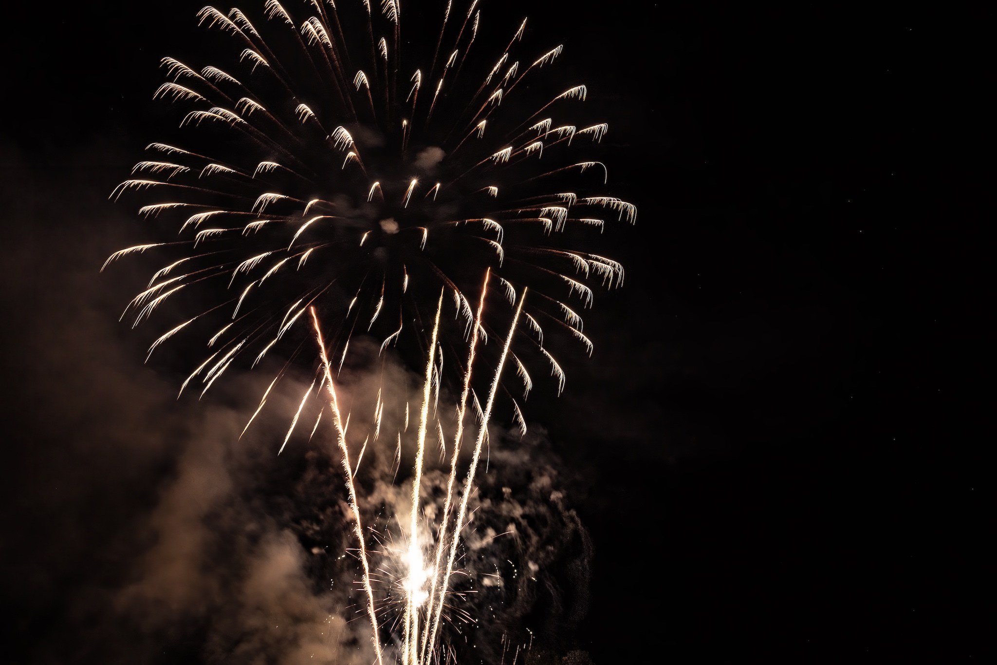 Feux d'artifice .
