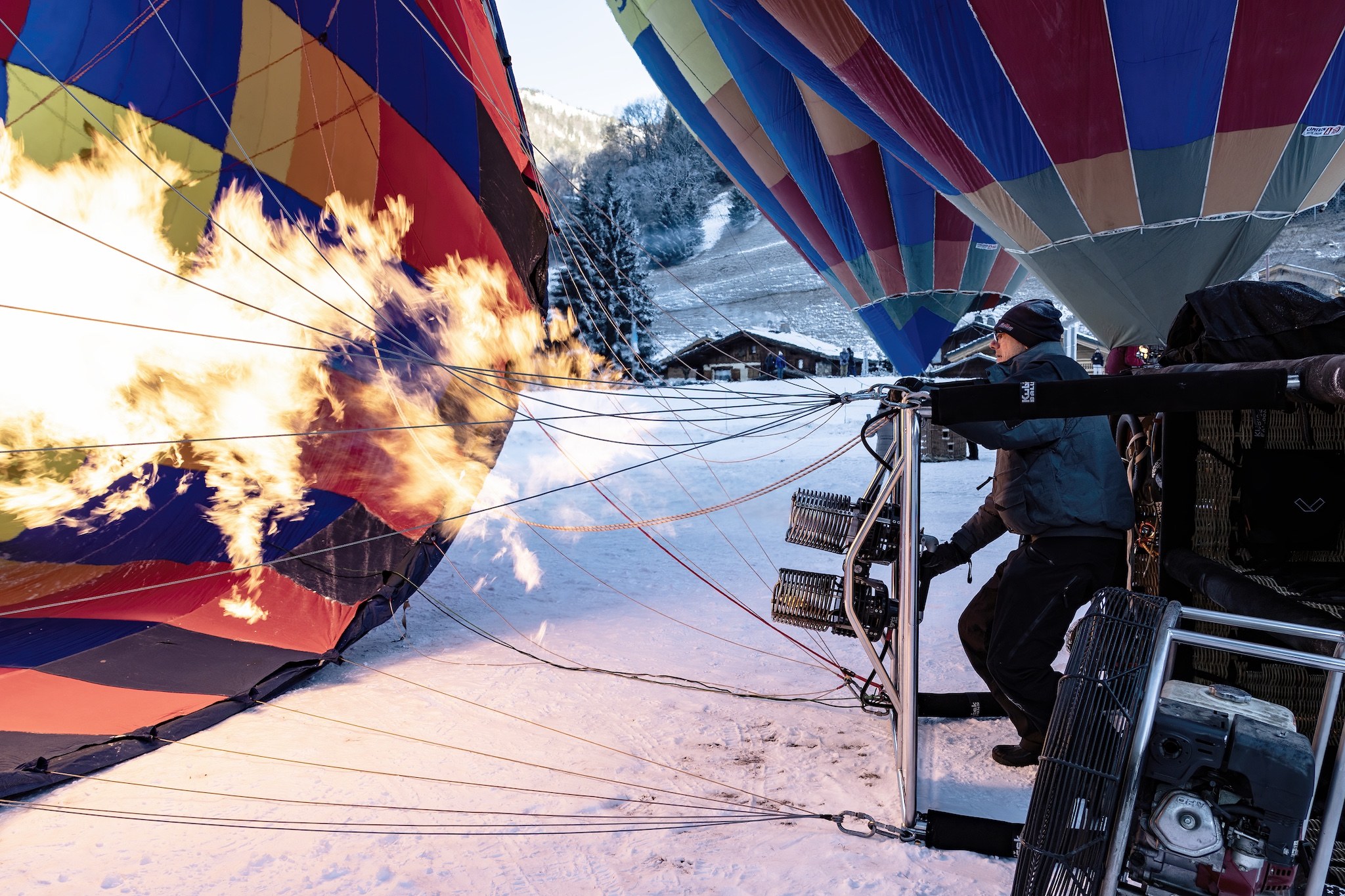Montgolfiades internationales.