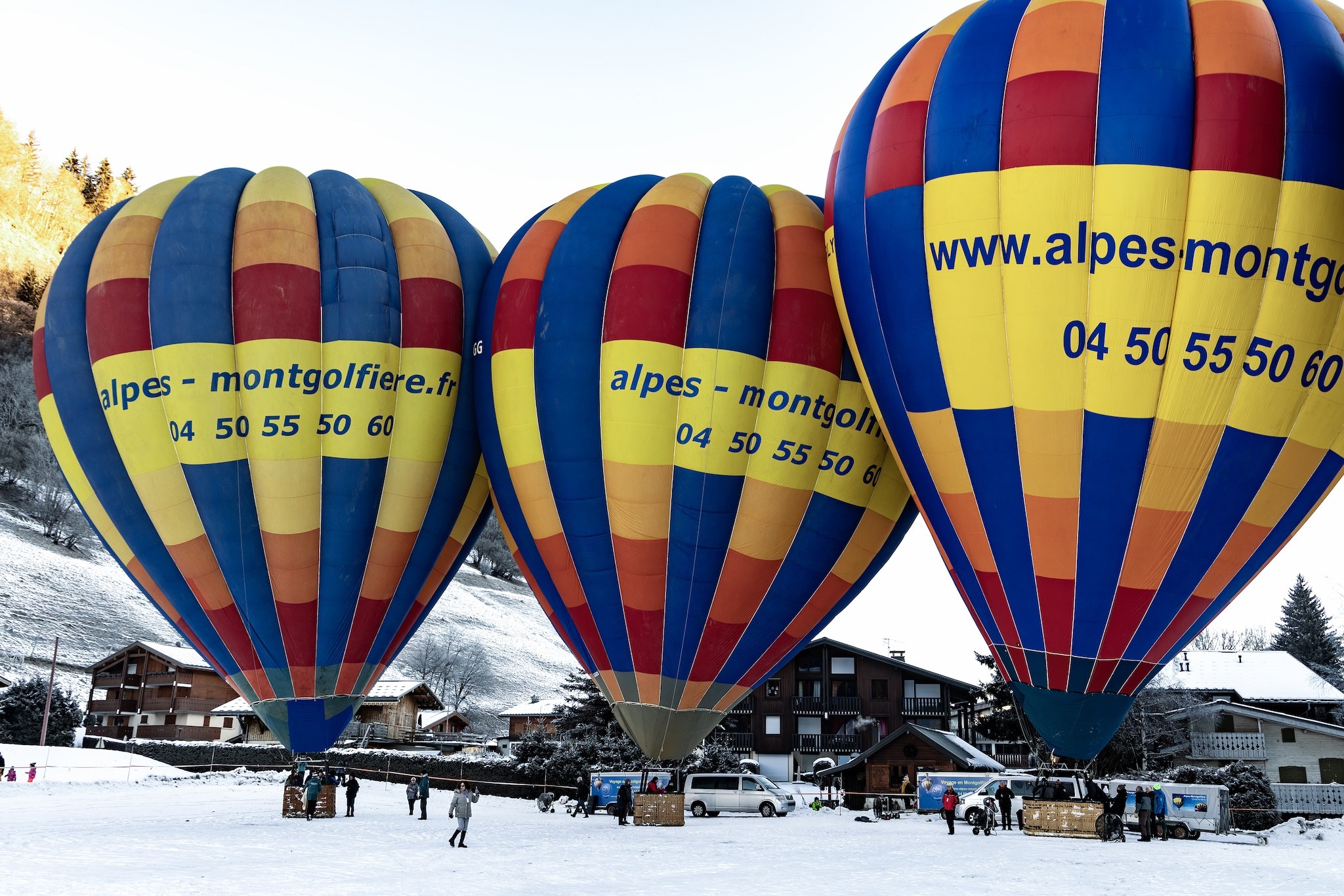 Montgolfiades internationales.