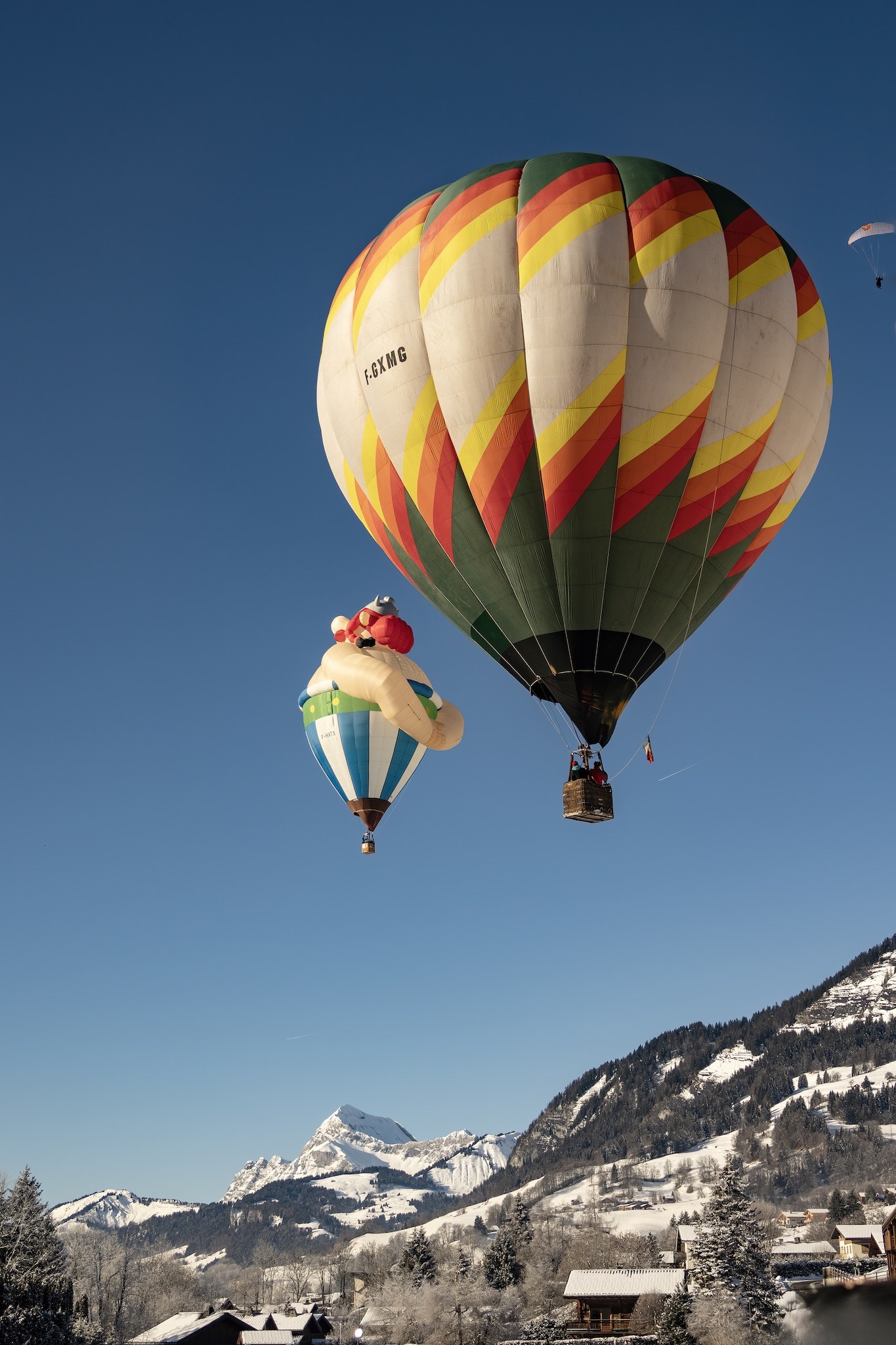 Montgolfiades internationales.