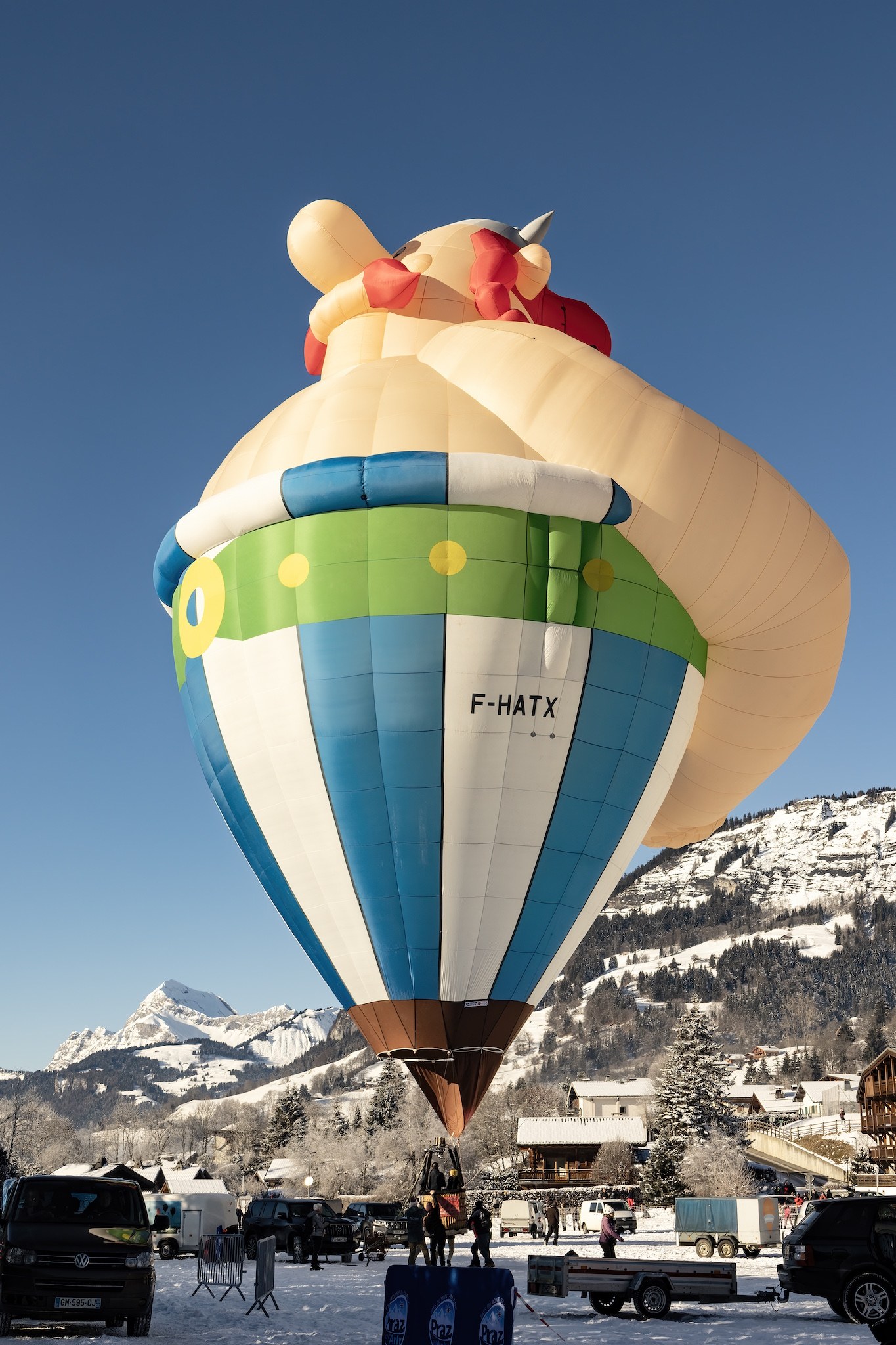 Montgolfiades internationales.